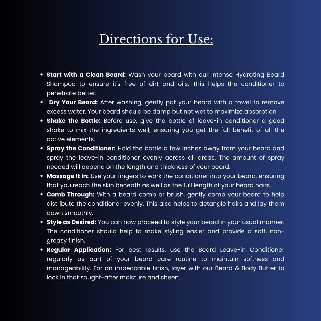 Beard Leave-in Conditioner