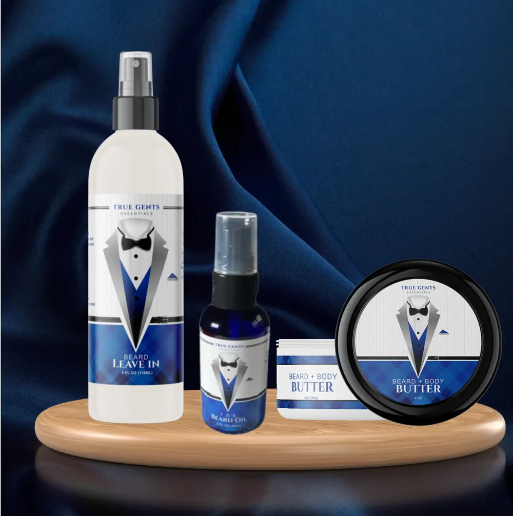 True Gents Essentials beard care kit